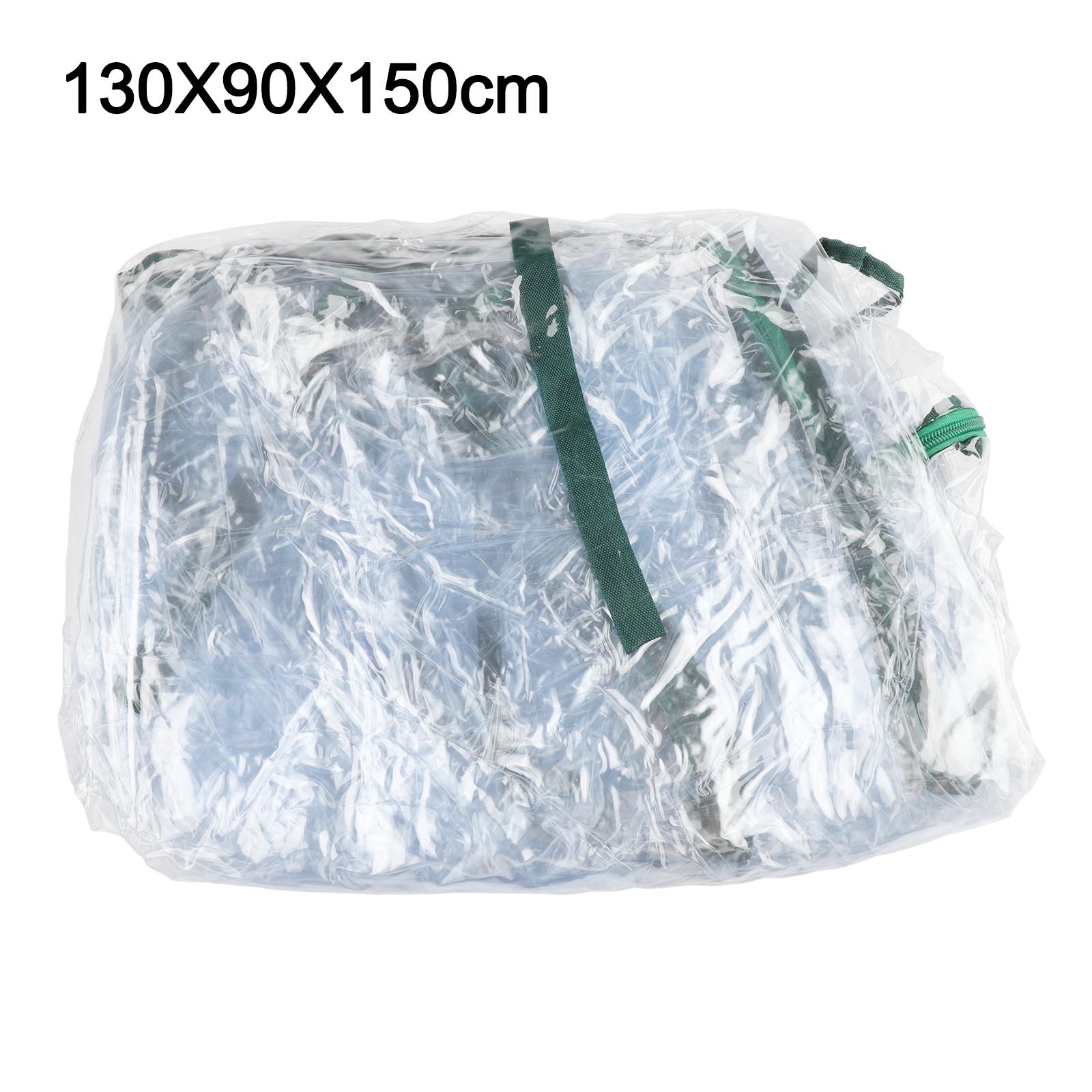 Greenhouse Cover Plant Growth Rolling Door Easy Ventilation 130x90x150cm