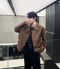 Niche Men's Trendy Shoulder Pad Lapel Motorcycle Jacket - High-End Cool Design