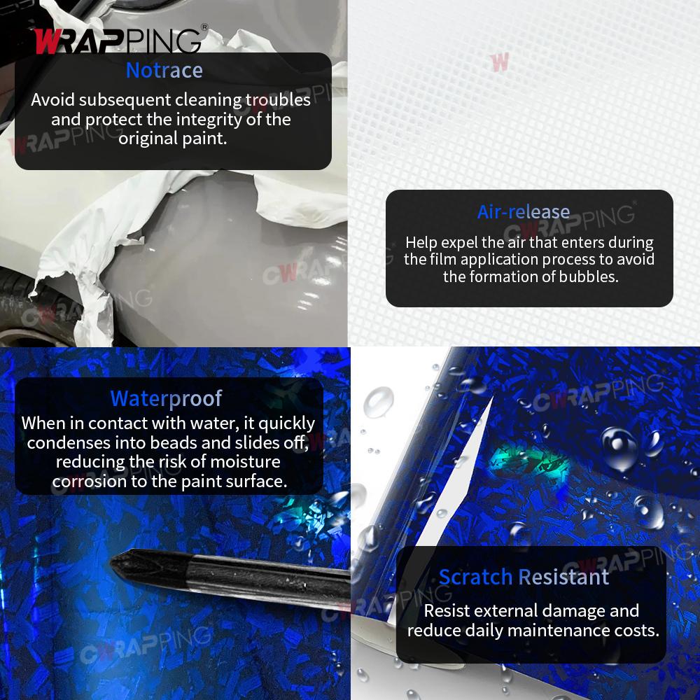 Glossy Forged Carbon Fiber Car Sticker Wrapping Tools Motorcycle Stickers for Car Tuning Accessories Motorcycles Vinyl Film Wrap