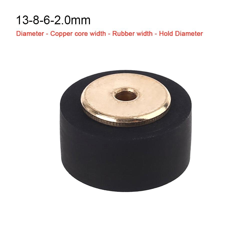 1Pcs Rubber Cassette Deck Pinch Roller Stereo Drive Wheel Part  Radio Equipment Use