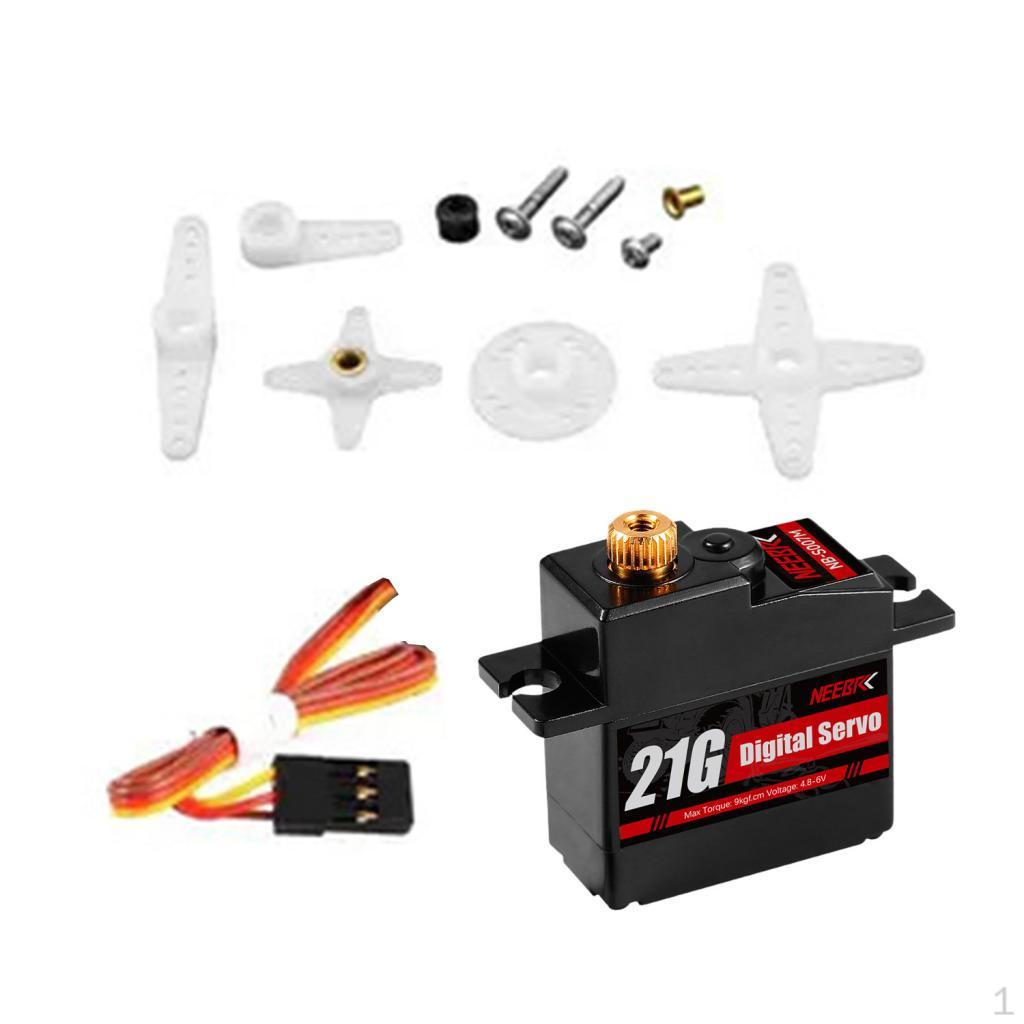 21G Mini Servo 1/12 Scale Sturdy Easy to Use Accessories for MN82 MN78 MN168