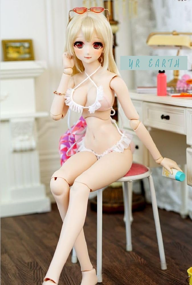 Doll Costume Frill Bikini Lingerie Compatible with Dolls ST213 1/3