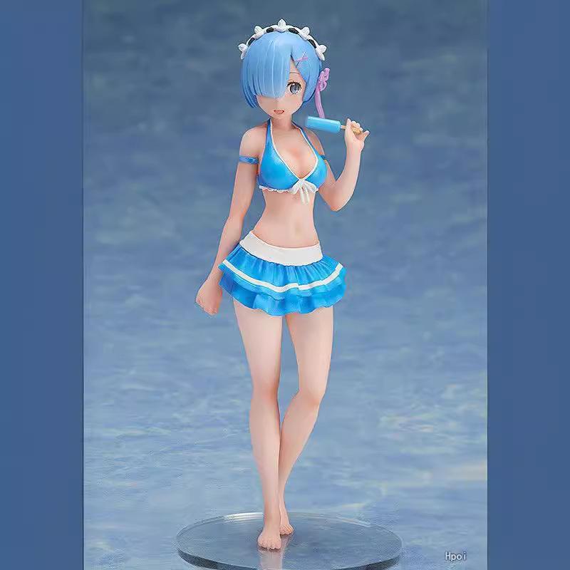 S Style Re Zero Rem Swimsuit Ver 1 12 Scale Pvc Collectible Figurine Desktop Decoration For Anime Collectors