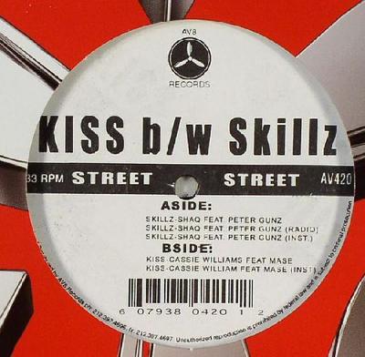 12-Zoll-Schallplatte SHAQUILLE O'NEAL / CASSIE WILLIAMS - Kiss / Skillz AV420 AV8 2004 US Rap & Hip-Hop/R&B Gebraucht