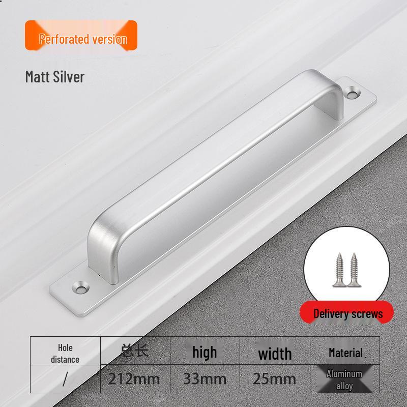 Self-Adhesive Door Pull Handle for Bathroom, Bedroom, or Sliding Doors