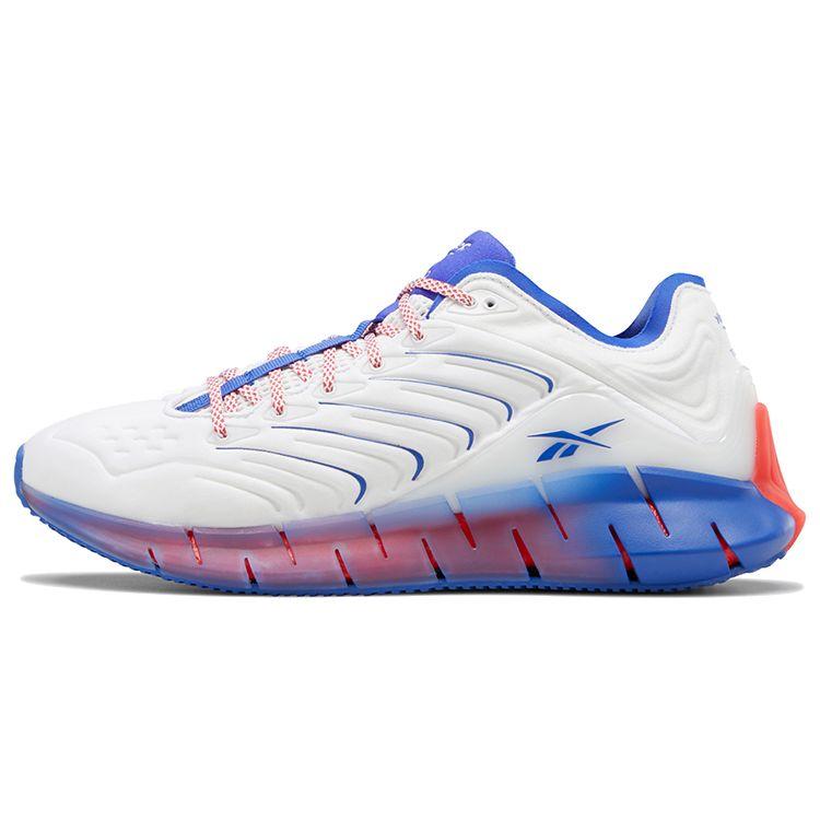 

Reebok Chromat x Zig Kinetica White Acid Blue Мужские кроссовки Radiant-Red FX2460