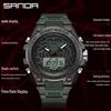 Sanda Creative Spider Men's Outdoor Sports Luminous Multifunctional Watch