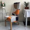 High Back &Universal High Elasticity Chair Cover Jacquard M Xl Size Chair Covers Dining Room Kitchen Office Home Corn Flannel