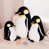 Adorable Realistic Penguin Plush Toy Soft Stuffed Animal For Kids Sleep Companion