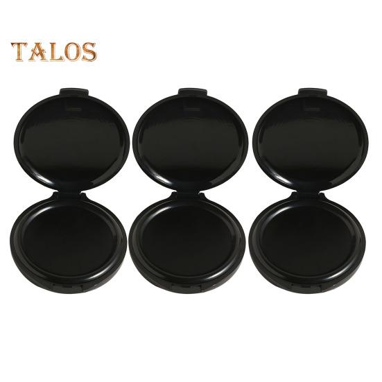 

3 шт. подушечки для отпечатков пальцев, черные, синие, красные, быстросохнущие, водостойкие, прозрачные, для отпечатков пальцев чёрный