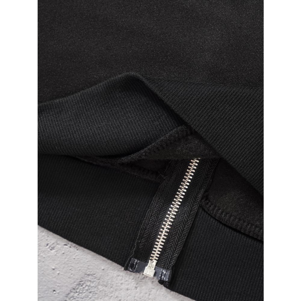 Dragon Patterned Hoodie and Jogging Pants Set, Hooded Zipper and Pants, Casual Streetwear Zipper Hoodie