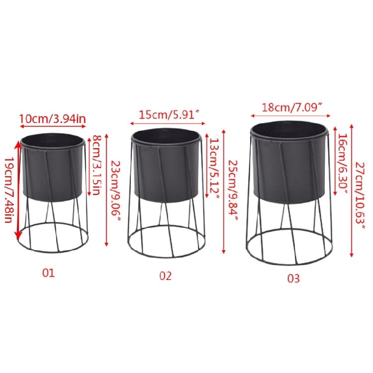 Nordic Simple Flower Stand Iron Frame Vase Simple Family Flower Rack Bottle