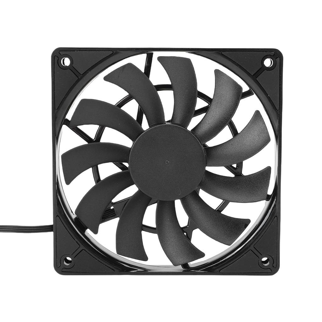 PC Fan 120x120x15mm 1800RPM 4 Pin PWM Double Bearing Quiet CPU Cooler Fan for Computer