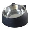 Stainless Steel Cats Food Bowls Non-slip Crash Pets Bowls Lovely Inclined Kitten Puppy Food Drinking Water Feeder Premium Design