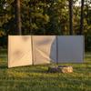 Outdoor Windbreak Screen Oxford Cloth Fiberglass Windbreaker Tent Panel for