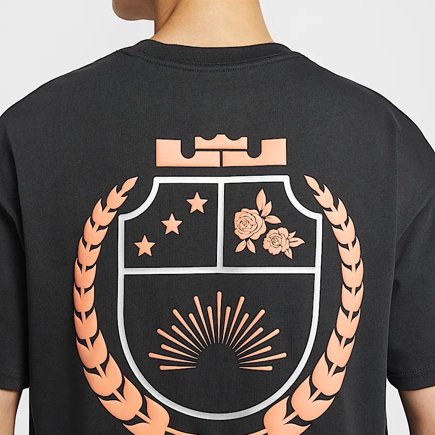 Nike LeBron James Loose Casual Short Sleeve T-Shirt Men Tops Black HJ3413010