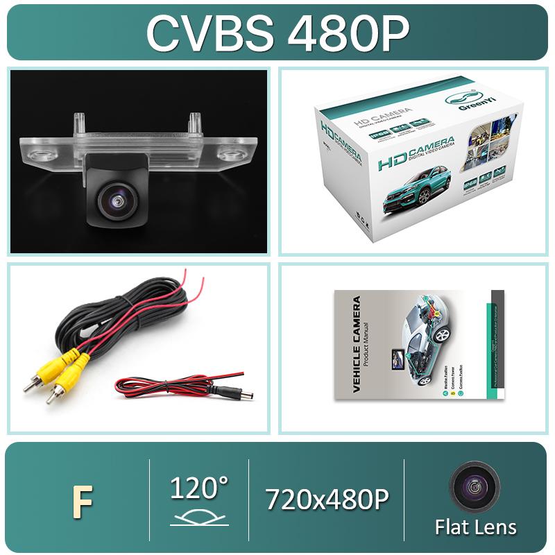 

Full HD AHD 1080P Fisheye Lens Автомобильная камера заднего вида для Ford Focus 2 Sedan C-Max 2005-2011 Автомобильный монитор