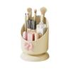 High-Capacity Cosmetic and Pen Holder with Lipstick Compartments