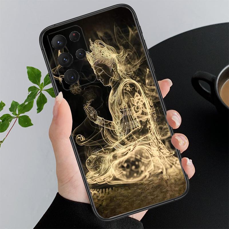 Buddha Art Design Funda Phone Case For Samsung Galaxy S26 S25 S24 S23 S22 Ultra S23 S22 S25 Plus S24 FE S26Edge