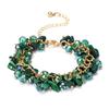 Hot-Selling 5-Color Crystal Chip Bracelet: Unisex Jewelry Accessory