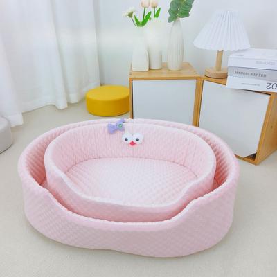 Summer Pet Ice Nest Ice Peas Cold Cat Nest Can Be Removed and Washed Pet Sofa Pet Cool Nest for All Seasons
