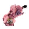 Elegant Fabric Banana Hair Clip Flower Hairpin With Anti Slip Design Comfortable And Stylish For Daily Use