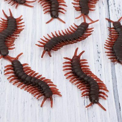 Mille-pattes Scorpion Blague Drôle Gadgets Insectes Imitation Jouet Halloween Jour des Innocents