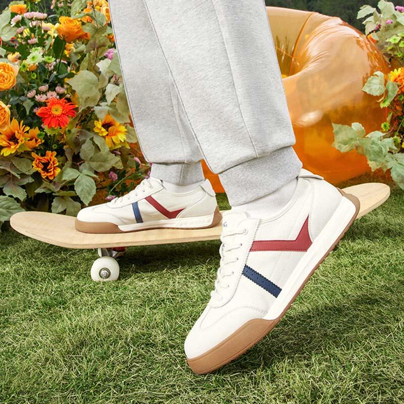 Aokang Men s Cowhide German Trainer Shoes 41