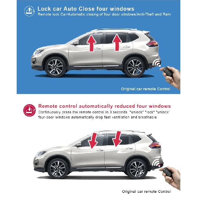 Multi-function Car Windows Closer Lifter For Nissan X-TRAIL T31 T32 Car Power Window Close Lift Systems For XTRAIL Accessories
