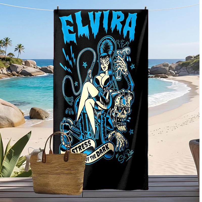 Elvis Presley Toalla de Playa Estampada de Secado Rápido Súper Absorbente Suave Ligera Toalla de Baño para Piscina Viajes de Verano