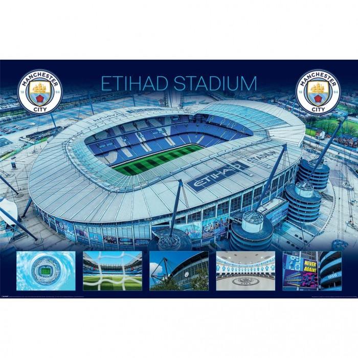 Manchester City FC Etihad Stadium Maxi Poster