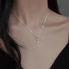 Elegant 2024 Butterfly Choker: 925 Sterling Silver Necklace, Light Luxury High-End Clavicle Chain for Women