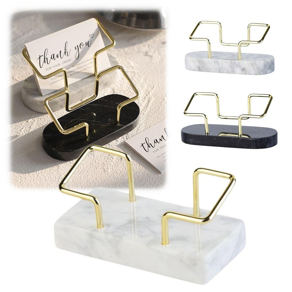 Marble Material Marble Business Card Holder Business Card Storage Holder Meeting Gifts