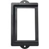 Antrader 6 Pcs 3.3" x 1.8" Office Label Holder, Metal Label Frame, Matte Black, with Screws