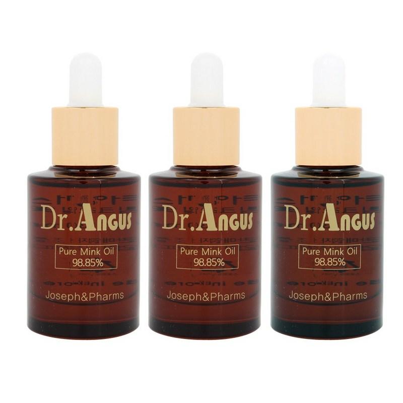 New Dr. Angus Premium Mink Oil 30ml 1+1+1 (Total 3 pcs), 3 pcs