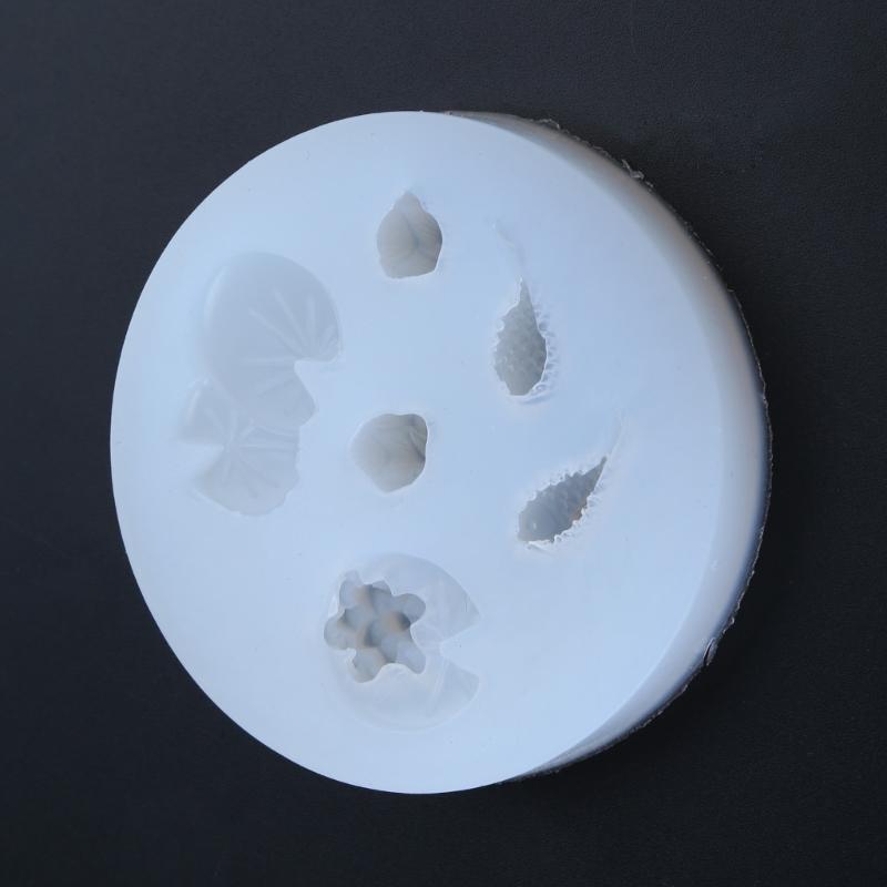 Lotus Leaf & Petal Silicone Mold Fish Bottle Epoxy Casting Mold Crystal Epoxy Mould Material Handmade Clay Mould Craft