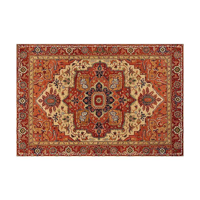 4PC Bohemian Floral Prints Placemats 30*40CM Linen Seasonal Spring Table Mats for Party Kitchen Wedding Dining Decoration