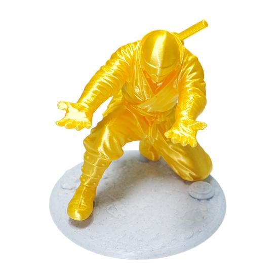 

Ninja Pen Holder for Desk Kneeling Ninja Samurai Pencil Holder 3D Printed Pen Holder Gift for Boys Students Office Workers