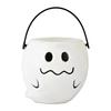 Kids' Halloween Bucket, Halloween Candy Pail, Pumpkin Ghost Favors Holder, Lightweight Pumpkin Ghost Candy Pot, Reusable Pumpkin Ghost Candy Bucket Fo