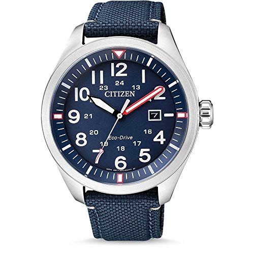 [Citizen] AW5000-16L Eco-Drive Men's Watch (Silver Tone)