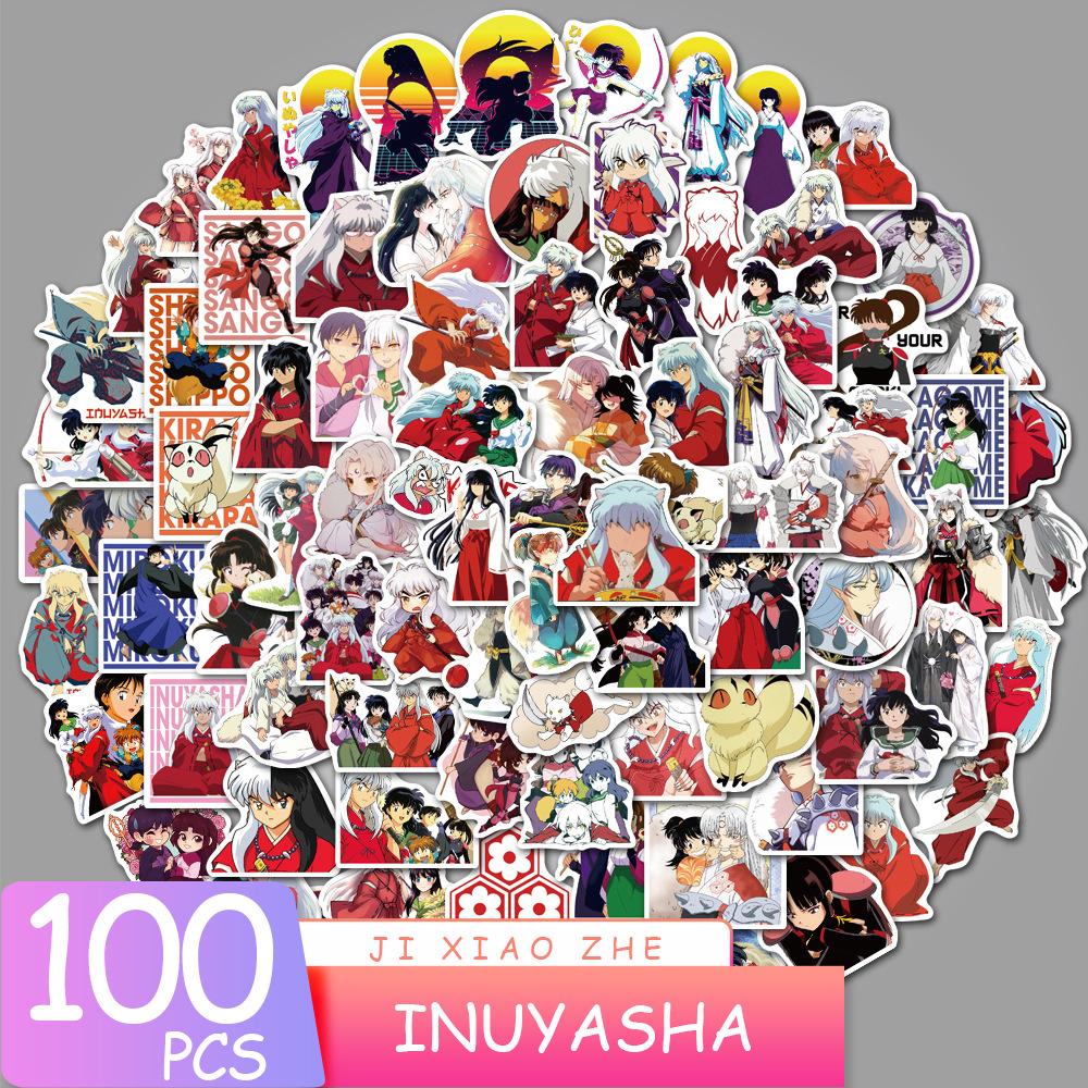 Japanese 100pcs Anime Collection Graffiti Stickers For Notebooks Laptops