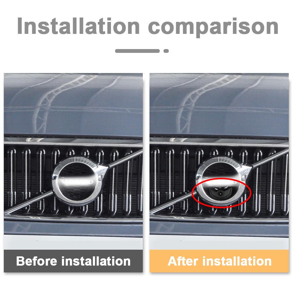 

Volvo XC60/V60/S60 (2019-2021) Камера с двумя переключателями, вид спереди, 150° Plastic + Metal