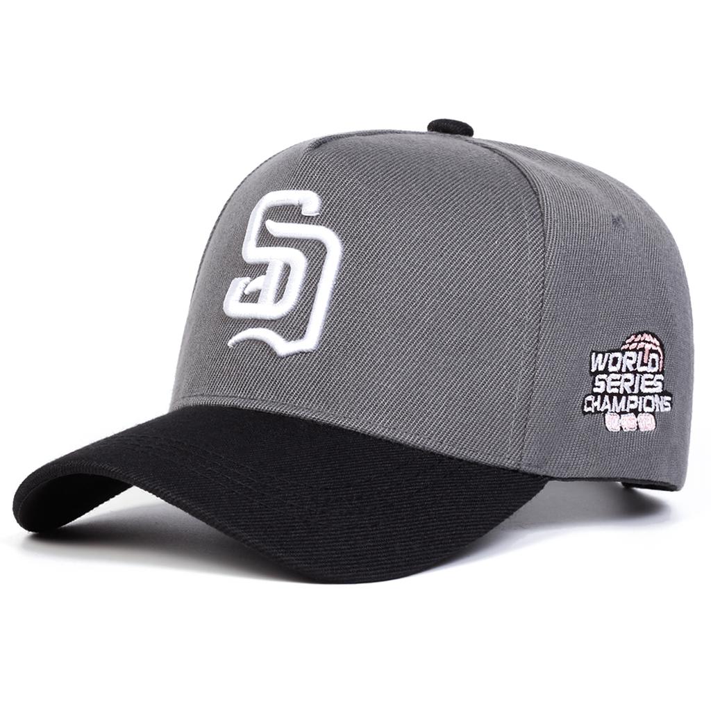 Unisex SD Letter Embroidery Baseball Caps Spring Autumn Outdoor Adjustable Casual Hats Dad Hat Sunscreen Hat