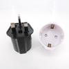 Universal-Netzadapter 13A 250V Kupfer EU Korea Deutschland Frankreich Russland nach HK UK Sicherungsstecker Singapur Malaysia Konverter