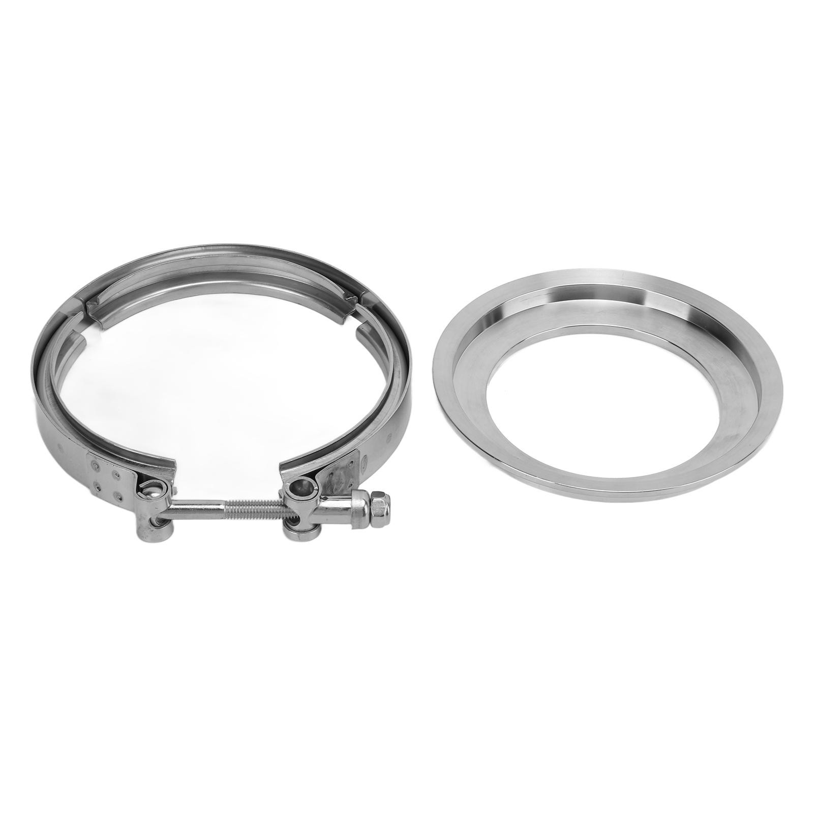 

Редукционный фланец-хомут 5 дюймов на 4 дюйма из нержавеющей стали, замена для турбокомпрессоров Borg Warner S400 S480 S463 S467 SXE SX T6