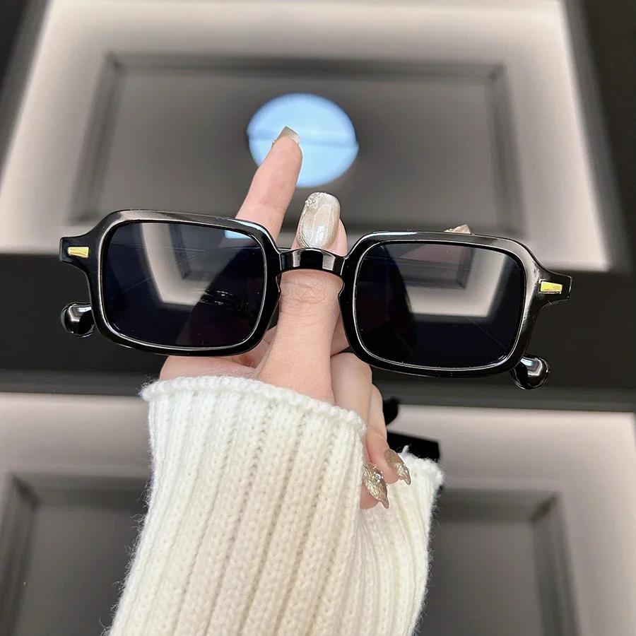 Retro Square Sunglasses Women Men Vintage Brand Designer Sun Glasses Fashion Driver Shades Mirror Lens