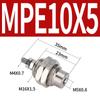 MPE Series Bore 4/6/10/15mm, Stroke 5/10/15/20mm-B  Miniature Male Threaded Micro Single Action Spring Cylinder