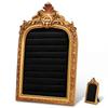 Vintage Jewelry Storage Shelf Velvet Earring Ring Shelves Jewelry Frame Display Shelves Home Wedding Decoration Display Cabinet