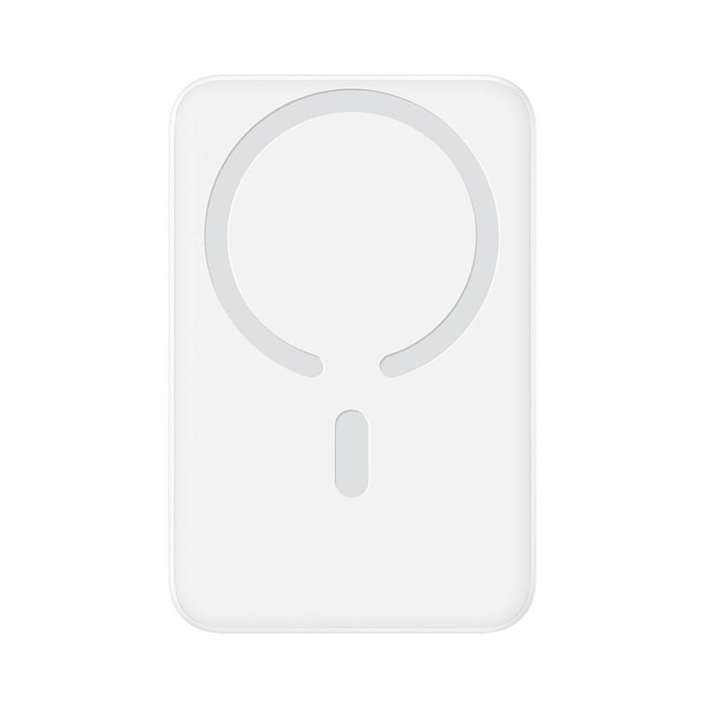 Powerbank bezprzewodowy EnerFill FM11 10000mAh 22.5W MagSafe z kablem USB-C 30cm - biały