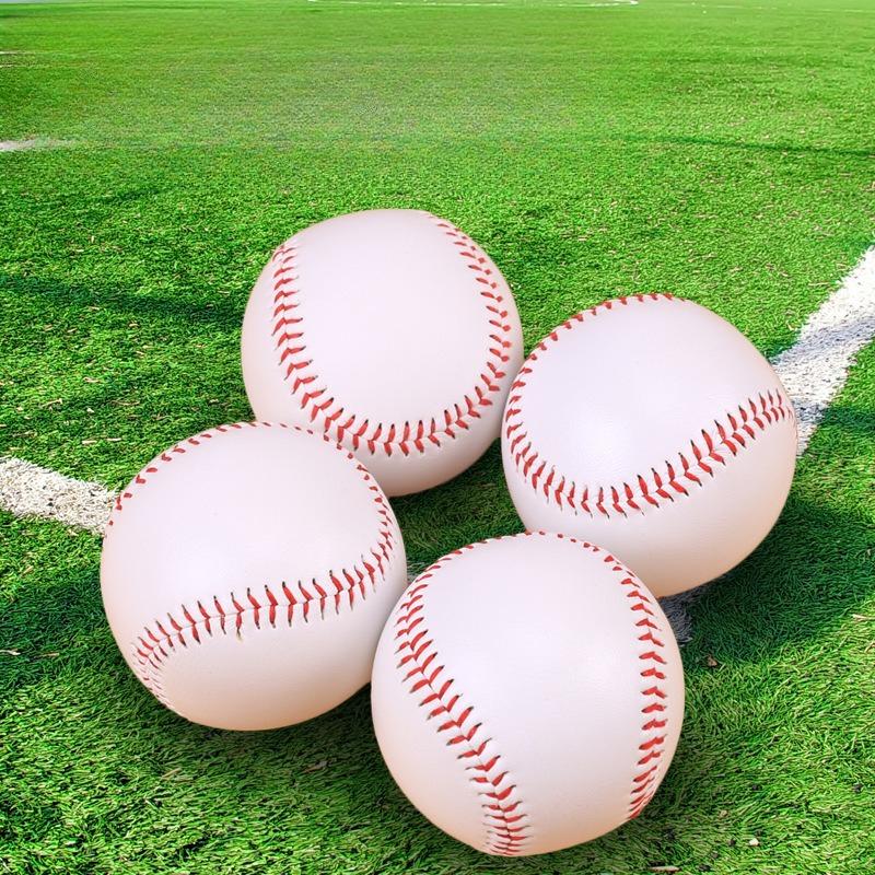 9 Zoll Hartes Trainingsweiches Baseball Hart gefüllter Wurfübungs-Softball Geeignet für Holzschläger-Baseball